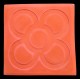 Estalvis Flor de Barcelone en resina ceramica