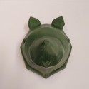 Cap decoratiu d'Ós en estil origami