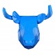 Trofeo 3D Toro azul frente
