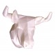 Trofeo 3D Toro blanco perfil