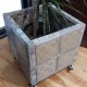 Large pot Panots customizable with 4 wheels and brakes