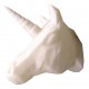 Trofeo Unicornio blanco perfil