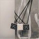 Collar Flor de Barcelona, Panot grande, resina cerámica