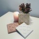 Lote de 3 posavasos, Flor de Barcelona, Panot, en resina cerámica