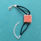 Pulsera mano Flor de Barcelona, Panot resina cerámica