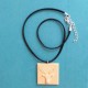 Collar ajustable amb penjoll cérvol, ren, en resina ceràmica