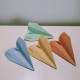 12 avions d'estil origami personalitzables