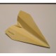 12 aviones de estilo origami personalizables