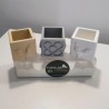 3 mini cubic pots Roosters and Panots, Barcelona