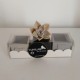 3 mini cubic pots souvenirs from Barcelona, exclusive design