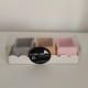 3 Mini "LOVE-HAPPY" cubic pots