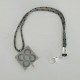 8 Pulseras mano Flor de Barcelona, cierre lateral con mosquetón