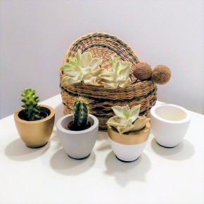 Mini maceta "Yumilo" con forma ojival