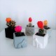 Mini cubic gats and panots pot