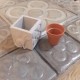 Mini cubic gats and panots pot