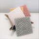 3 coasters Paris cobblestones in ceramic resin