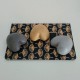 3 paperweights heart, pebble heart, stone heart