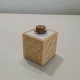 4 mini cubic soliflor vases, tile  rose of Barcelona