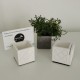 3 mini vases card holder Panots, name holder Panots, mini pots