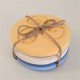 3 posavasos redondos con trisquel