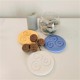 3 posavasos redondos con trisquel