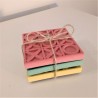 3 Tic-Tac-Toe game coasters