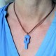 Collar nudo llano, nudo de rizo