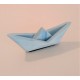 3 Mini Veleros de estilo origami