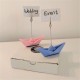 2 mini velers origami clip portafotos
