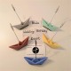 10 mini velers origami clip portafotos