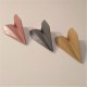 3 Mini aviones de estilo origami