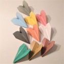 10 Mini aviones de estilo origami