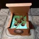 4 posavasos calados, Flor de Barcelona, Panot, rachola calada