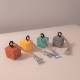 4 pinzas sujeta manteles Roseta de Bilbao
