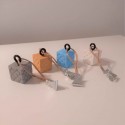 4 pinzas sujeta manteles Roseta de Bilbao