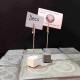 2 Clip de nota Roseta de Bilbao, cubo pinza