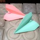 Avió d'estil origami personalitzable amb punta