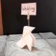 8 Clip de nota ocell de paper d'estil origami personalitzable