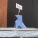8 Clips de nota Pajaritas de papel de estilo origami