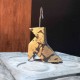 8 customizable origami style paper bird clip