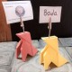 2 Clips de nota Pajaritas de papel de estilo origami