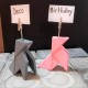 2 Clips de nota Pajaritas de papel de estilo origami