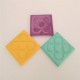 Lote de 3 posavasos, Flor de Barcelona, Panot, en resina cerámica