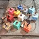 4 pinzas sujeta manteles Panot de Barcelona