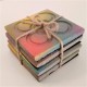 4 coasters Panot, Graffiti design, concrete, Rose of Barcelona
