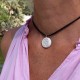 Collar pequeña Flor de Barcelona, Panot redondo