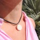 Collar Bilbao, petit penjoll rodó Flor de Bilbao