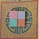 8 mini magnets Flor de Barcelona, Panot