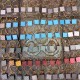 10 key chains with Panot pendant in ceramic resin