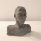 Bust d'home resina ceramica
